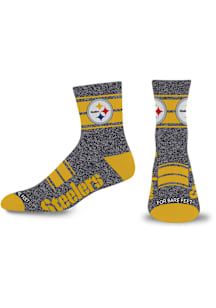 Pittsburgh Steelers Overtime Mens Quarter Socks