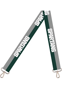 Michigan State Spartans Team Name Striped Womens Purse Strap