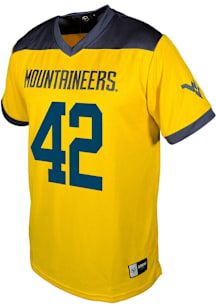RJ Kocan  Genuine Collective West Virginia Mountaineers Gold Football NIL Football Jersey
