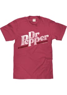 Dr Pepper Crimson Logo Comfort Colors Short Sleeve Fashion T Shirt