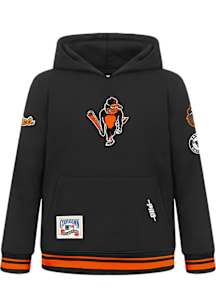 Pro Standard Baltimore Orioles Youth Black Retro Classic Long Sleeve Hoodie