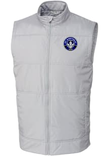Cutter and Buck Montreal Impact Big and Tall Grey Stealth Mens Vest