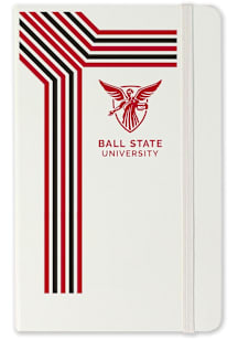 Ball State Cardinals School Bound team logo Notebook and Folder - White