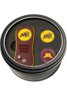 Maroon Minnesota Golden Gophers Switchblade Markers Golf Gift Set