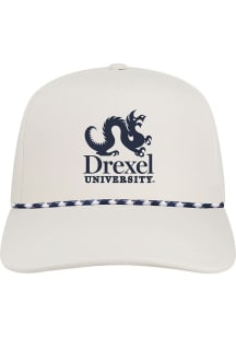 Drexel Dragons White Caddy Adjustable Adjustable Hat