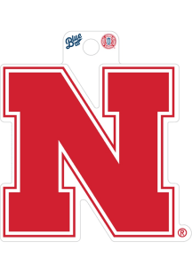 Red Nebraska Cornhuskers R84 Juniors Mascot Stickers
