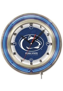 Penn State Nittany Lions 19in Neon Wall Clock