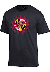 Champion Maryland Terrapins Black Fear the Turtle Short Sleeve T Shirt