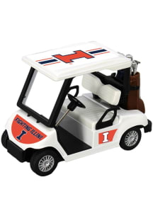 Illinois Fighting Illini Logo Golf Cart Car