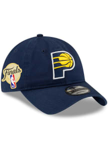 New Era Indiana Pacers 2025 NBA Finals Series Side Patch 9TWENTY Adjustable Hat - Navy Blue