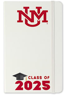 New Mexico Lobos Class of 25 team logo Notebook and Folder - White