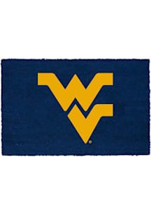 West Virginia Mountaineers Color Coir Fiber Door Mat