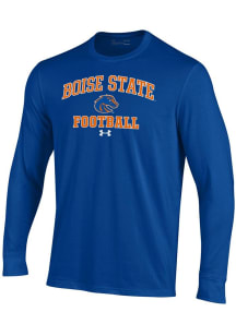 Under Armour Boise State Broncos Blue Football Performance Long Sleeve T Shirt