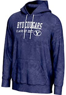 ProSphere BYU Cougars Mens Navy Blue Class of 2027 Long Sleeve Hoodie