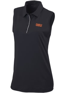 Columbia Oregon State Beavers Womens Black Heat Seal Tend the Ball Tank Top