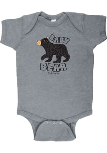 Colorado Baby Grey Baby Bear Creeper Short Sleeve One Piece