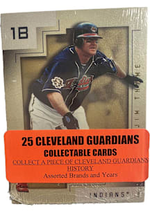 Cleveland Guardians 25 Pack Collectible Baseball Cards