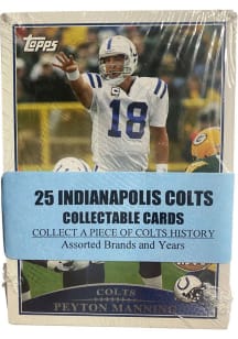Indianapolis Colts 25 Pack Collectible Football Cards