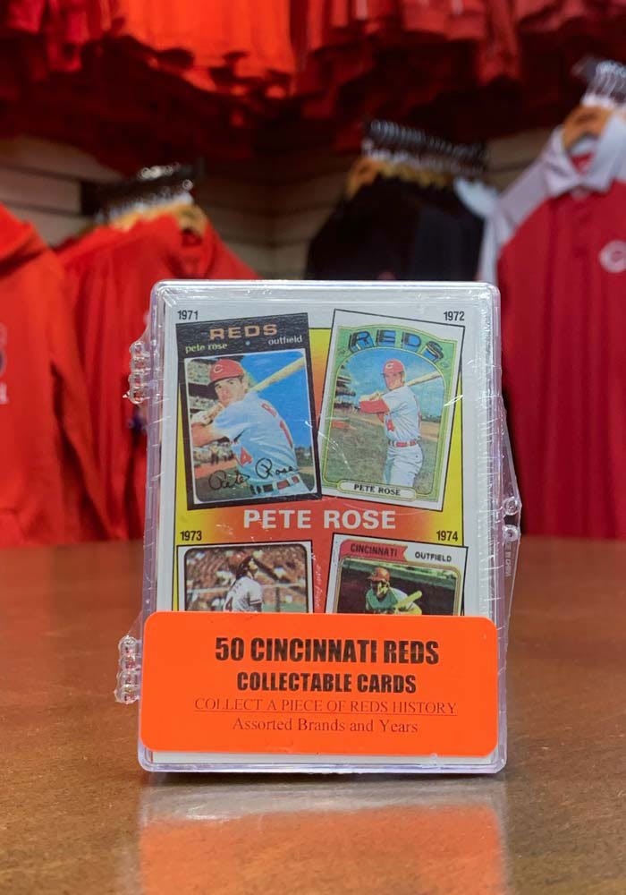 Cincinnati Reds 50 Pack Collectible Baseball Cards