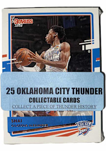 Oklahoma City Thunder 25 Pack Collectible Basketball Cards