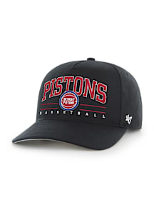 47 Detroit Pistons Roscoe Hitch Adjustable Hat - Black