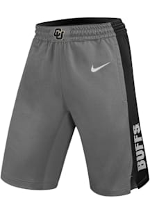 Nike Colorado Buffaloes Mens Grey Basketball Shorts