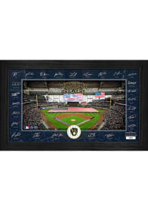 Milwaukee Brewers 2025 Signature Field Plaque