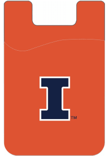 Navy Blue Illinois Fighting Illini 3M Adhesive Phone Wallets