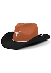Forever Collectibles Texas Longhorns Burnt Orange Two-Tone Cowboy Hat Mens Cowboy Hat