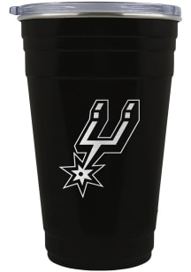 San Antonio Spurs 22oz Tailgater Tumbler Stainless Steel Tumbler - Black