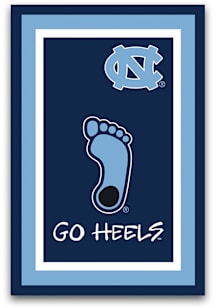 North Carolina Tar Heels Go Heels Garden Flag - Light Blue