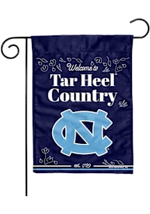 North Carolina Tar Heels 13x18 Double Sided Garden Flag - Light Blue