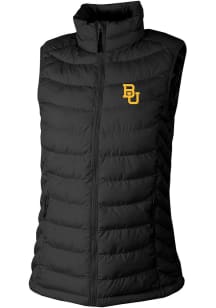 Columbia Baylor Bears Womens Black Powder Lite Vest