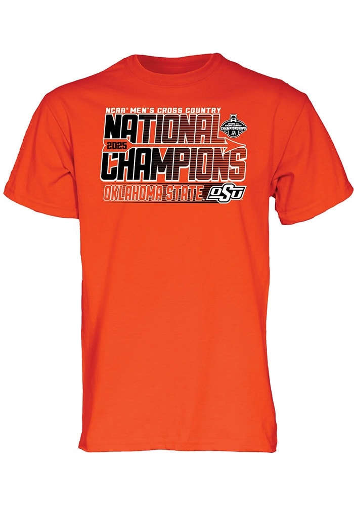 Blue 84 Oklahoma State Cowboys ORANGE Men's Cross Country National