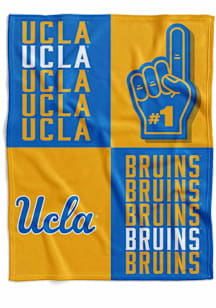 UCLA Bruins Domino Swaddle Baby Blanket