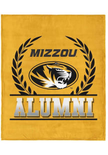 Missouri Tigers Alumni Silk Touch Fleece Blanket - Gold
