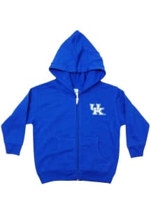 Kentucky Wildcats Toddler Primary Logo Long Sleeve Full Zip Sweatshirt - Blue