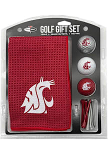Washington State Cougars Microfiber 16x40 Golf Gift Set