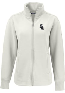 Cutter and Buck Chicago White Sox Womens White Roam Light Weight Jacket