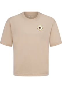 Levelwear San Diego Padres Tan Signature Knit Core Short Sleeve Fashion T Shirt