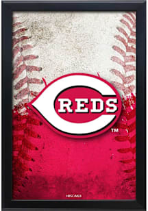 Cincinnati Reds Snap Frame LED Sign - Black