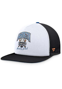 Washington Capitals Decades Collection Structured Foam Front Pinch Panel Adjustable Hat - White