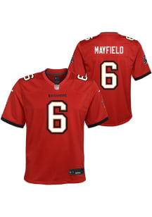 Baker Mayfield Tampa Bay Buccaneers Youth Red Nike Home Replica Football Jersey