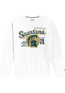 Mens White Michigan State Spartans Spartans Fashion Sweatshirt