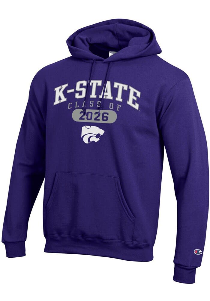kapua Champion Mens PURPLE K-State Wildcats Class of 2026