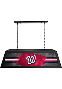Washington Nationals Long Black Billiard Lamp