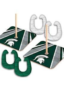 Green Michigan State Spartans HorseShoe Tailgate Game