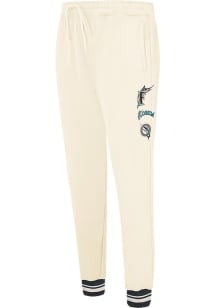 Pro Standard Miami Marlins Mens White Retro Classic Sweatpants