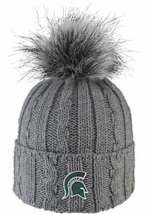 LogoFit Michigan State Spartans Grey Alps Womens Knit Hat