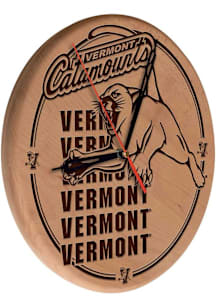 Vermont Catamounts Laser Engraved Wall Clock